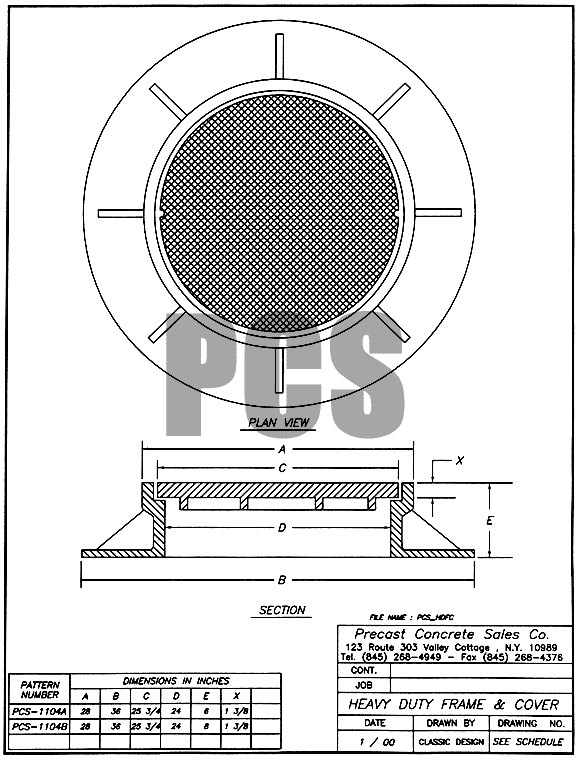 Heavy Duty Frame & Cover