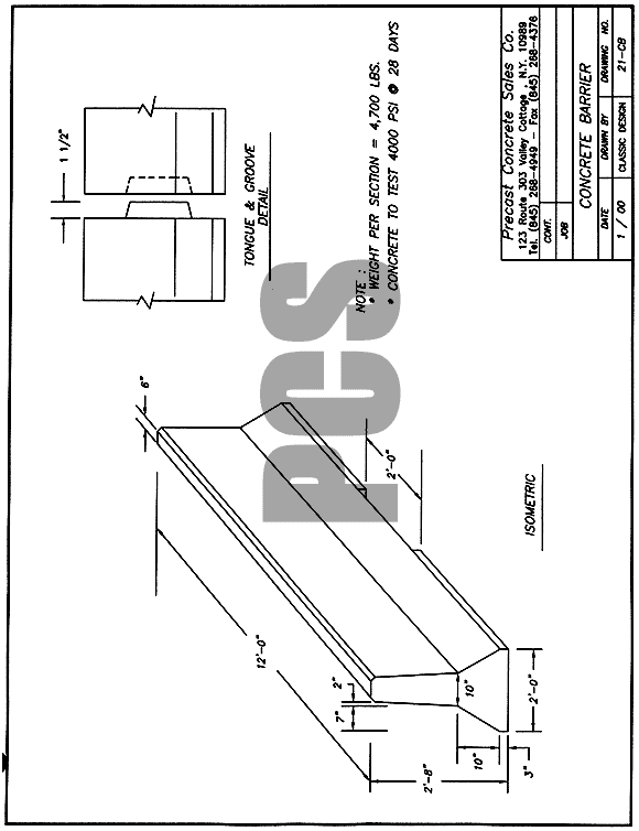 Concrete Barrier