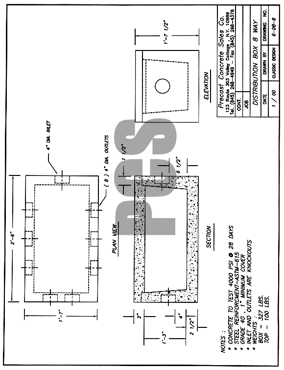 Distribution Box - 8 Way