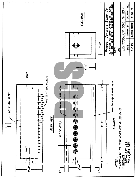 Distribution Box - 10 Way