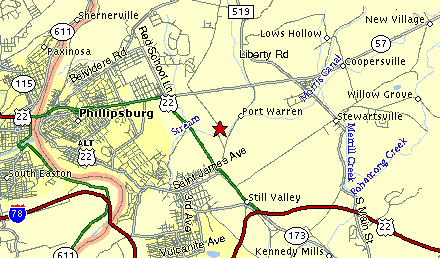 Precast Manufacturing Company - Map